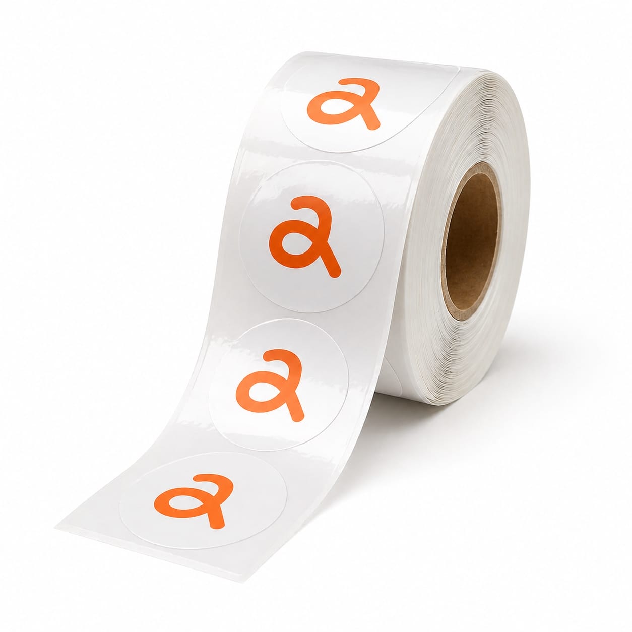 Rouleau d'étiquette pvc