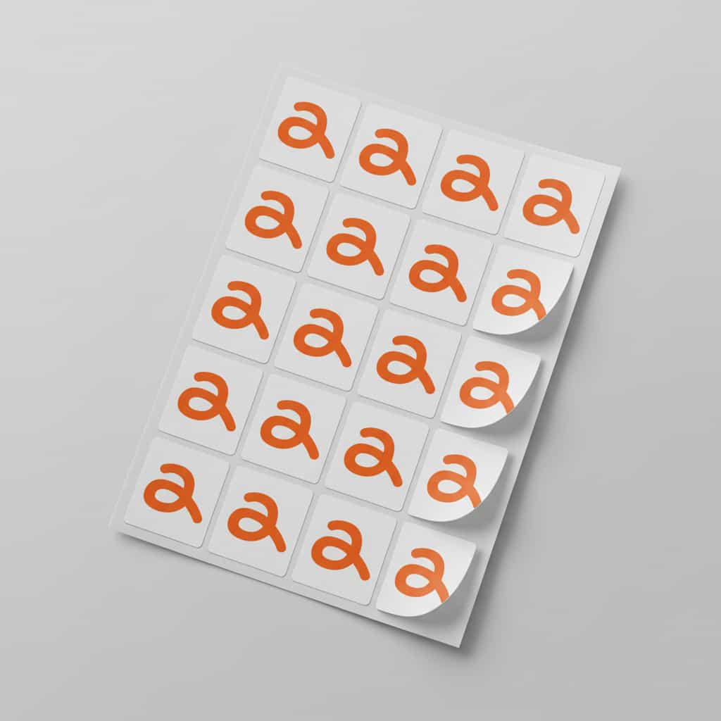 Planche de stickers